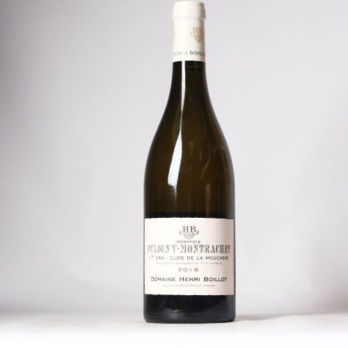 (1) 2016 Domaine Henri Boillot Puligny Montrachet 1er Cru Clos de la Mouchere Monopole, Cote de Beaune