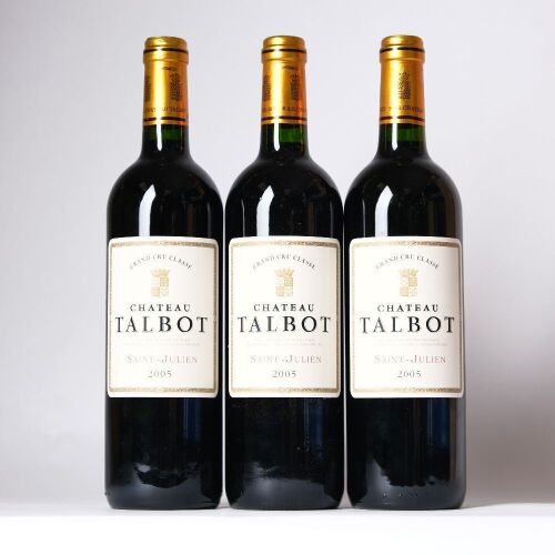 (3) 2005 Chateau Talbot 4eme Cru Classe, St Julien