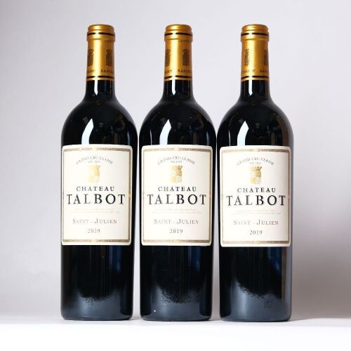 (3) 2019 Chateau Talbot 4eme Cru Classe, St Julien