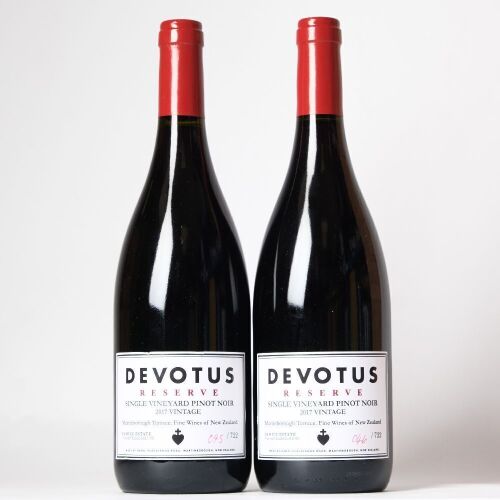(2) 2017 Devotus Reserve Pinot Noir, Martinborough