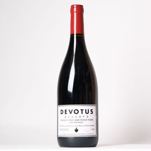 (1) 2018 Devotus Reserve Pinot Noir, Martinborough