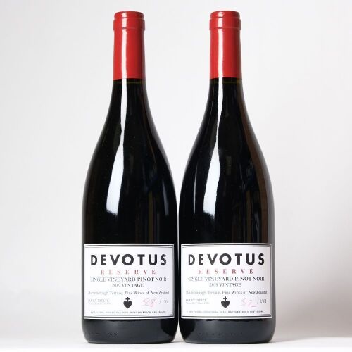(2) 2019 Devotus Reserve Pinot Noir, Martinborough