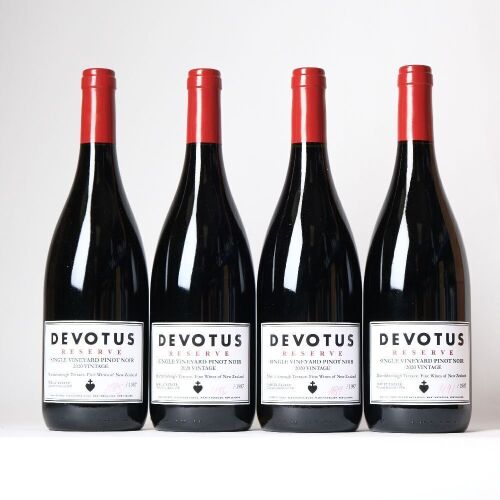 (4) 2020 Devotus Reserve Pinot Noir, Martinborough