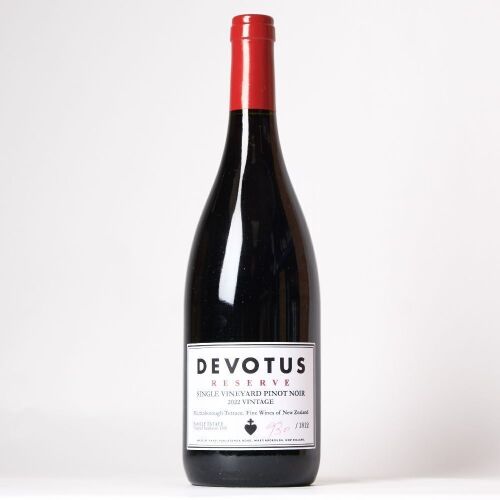 (1) 2022 Devotus Reserve Pinot Noir, Martinborough
