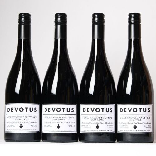 (4) 2024 Devotus Single Vineyard Pinot Noir, Martinborough
