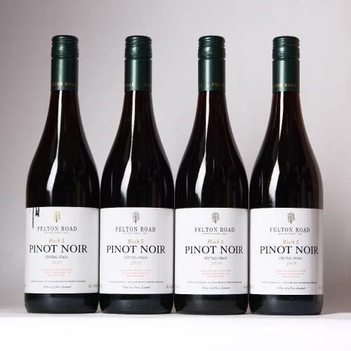 (4) 2019 Felton Road Block 5 Pinot Noir, Bannockburn
