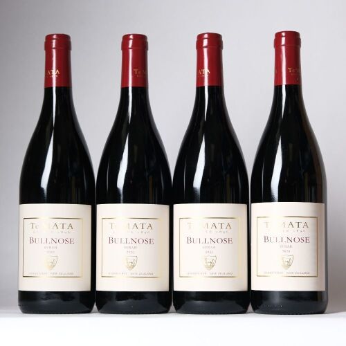 (4) 2020 Te Mata Estate Bullnose Syrah, Hawkes Bay