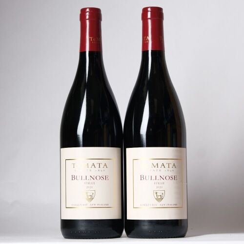 (2) 2020 Te Mata Estate Bullnose Syrah, Hawkes Bay