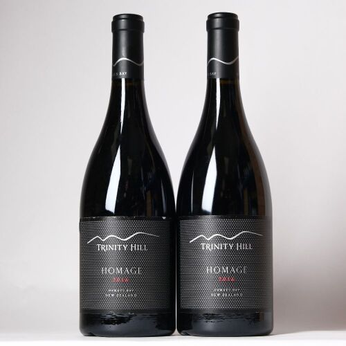 (2) 2016 Trinity Hill Homage Syrah, Hawkes Bay