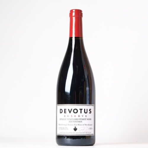 (1) 2024 Devotus Reserve Pinot Noir, Martinborough
