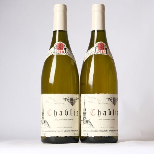 (2) 2018 Domaine Vincent Dauvissat Village, Chablis