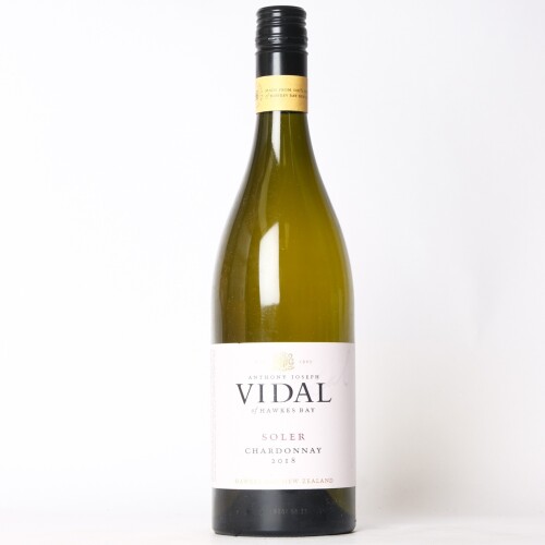 (1) 2018 Vidal Soler Chardonnay, Hawkes Bay