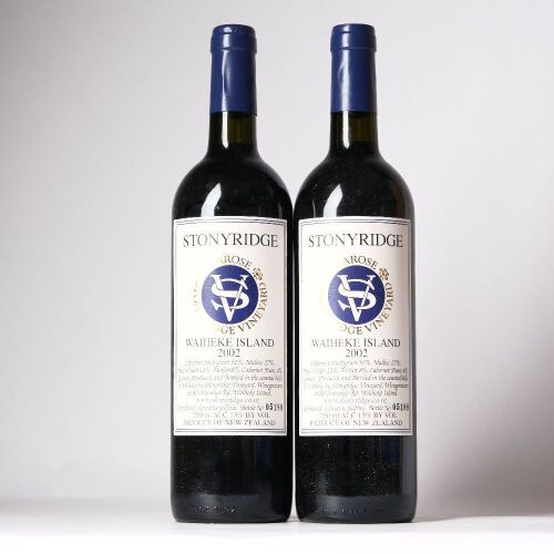 (2) 2002 Stonyridge Vineyard Larose, Waiheke