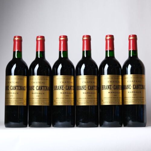 (6) 1995 Chateau Brane Cantenac 2eme Cru Classe, Margaux