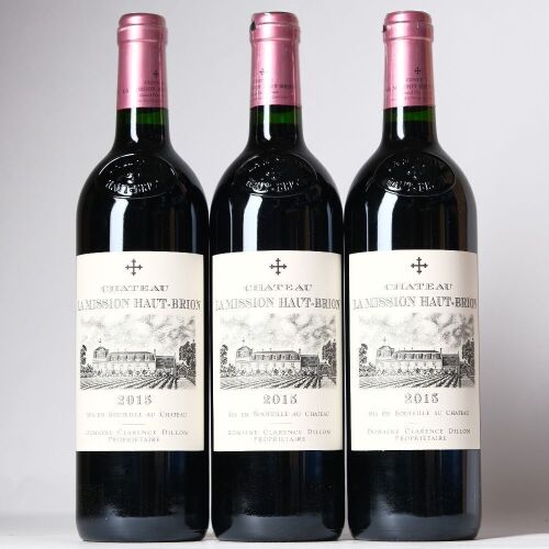 (3) 2015 Chateau La Mission Haut-Brion, Pessac Leognan