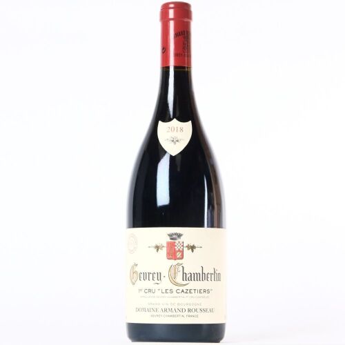 (1) 2018 Domaine Armand Rousseau Gevrey Chambertin 1er Cru Les Cazetiers, Cotes de Nuits