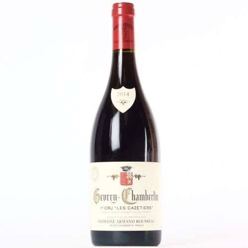 (1) 2014 Domaine Armand Rousseau Gevrey Chambertin 1er Cru Les Cazetiers, Cote de Nuits