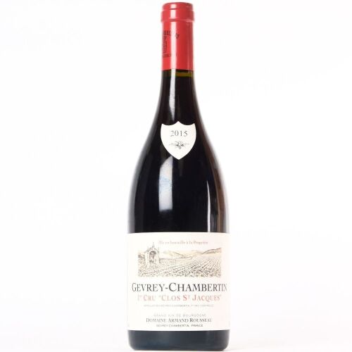 (1) 2015 Domaine Armand Rousseau Gevrey-Chambertin 1er Cru Clos St Jacques, Cote de Nuits