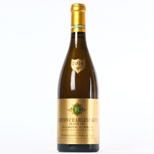 (1) 2014 Domaine Remoissent Corton Charlemagne Grand Cru Diamond Jubilee, Cote de Beaune