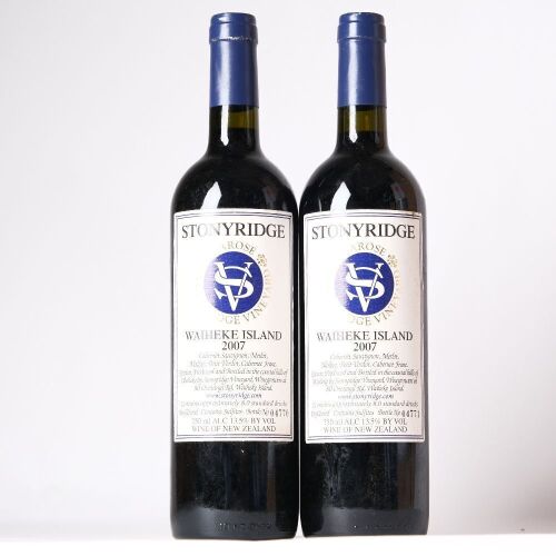 (2) 2007 Stonyridge Vineyard Larose, Waiheke