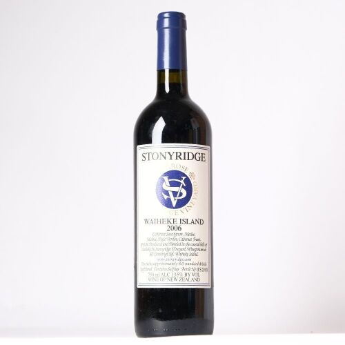 (1) 2006 Stonyridge Vineyard Larose, Waiheke