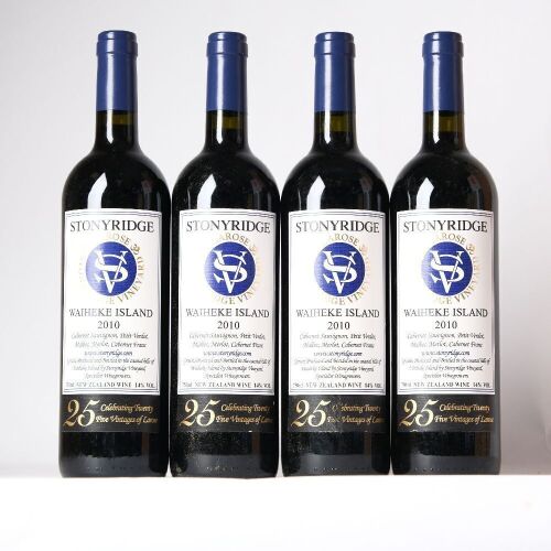 (4) 2010 Stonyridge Vineyard Larose, Waiheke