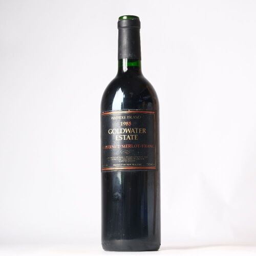 (1) 1985 Goldwater Estate Cabernet Sauvignon/Merlot/Cabernet Franc, Waiheke