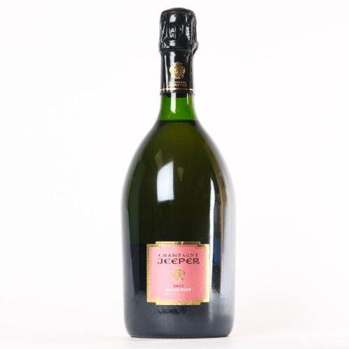(1) NV Champagne Jeeper Brut Rose
