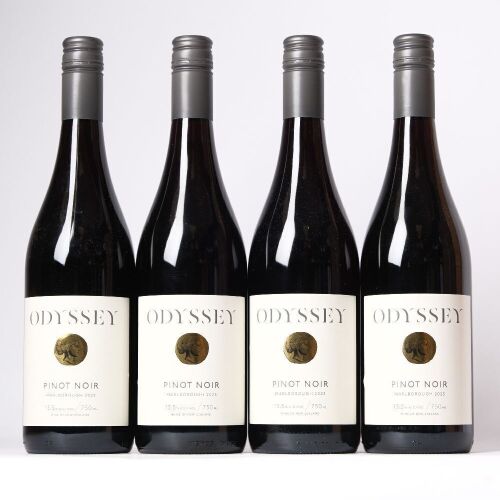 (4) 2023 Odyssey Pinot Noir, Marlborough