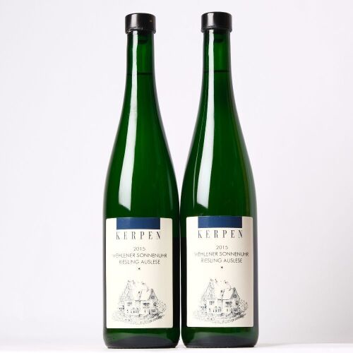 (2) 2015 Kerpen Wehlener Sonnehuhr Riesling Auslese, Mosel Saar Ruwer
