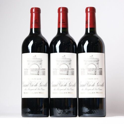 (3) 2015 Chateau Leoville Las Cases 2eme Cru Classe, St Julien