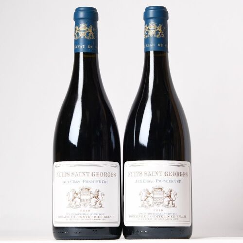 (2) 2010 Domaine Vicomte Liger-Belair Nuits St Georges 1er Cru Aux Cras, Cote de Nuits
