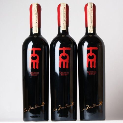 (3) 2009 Church Road Tom Merlot/Cabernet Sauvignon, Hawkes Bay