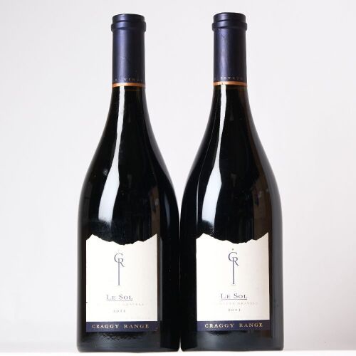 (2) 2011 Craggy Range Le Sol Syrah, Hawkes Bay