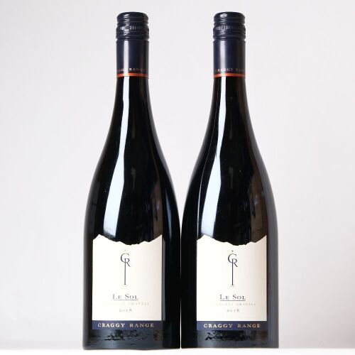 (2) 2018 Craggy Range Le Sol Syrah, Hawkes Bay