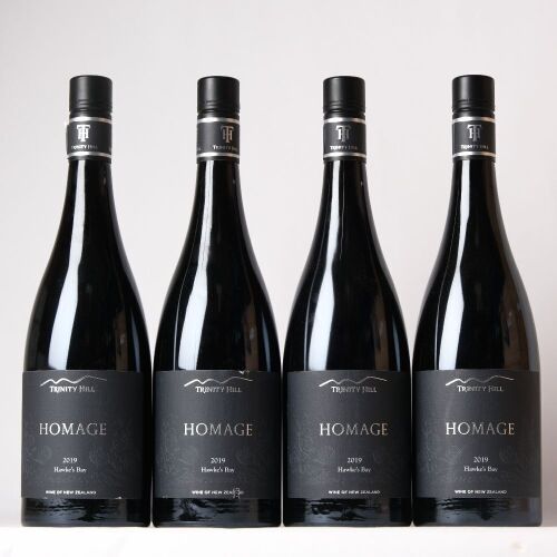 (4) 2019 Trinity Hill Homage Syrah, Hawkes Bay