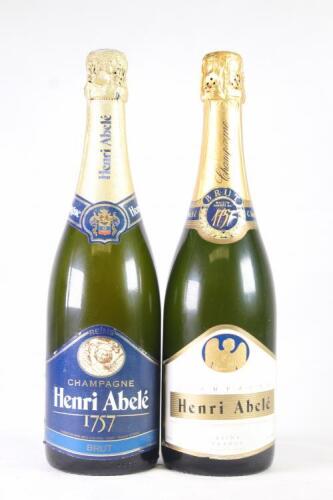 (2) NV Henri Abele Brut Champagne