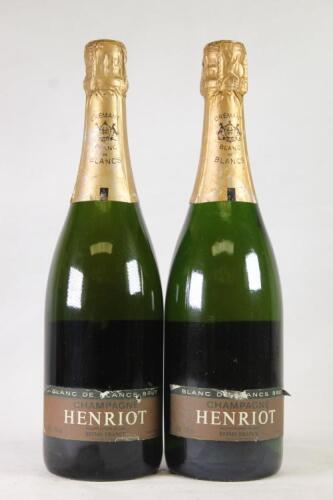 (2) NV Henriot Blanc de Blancs Champagne