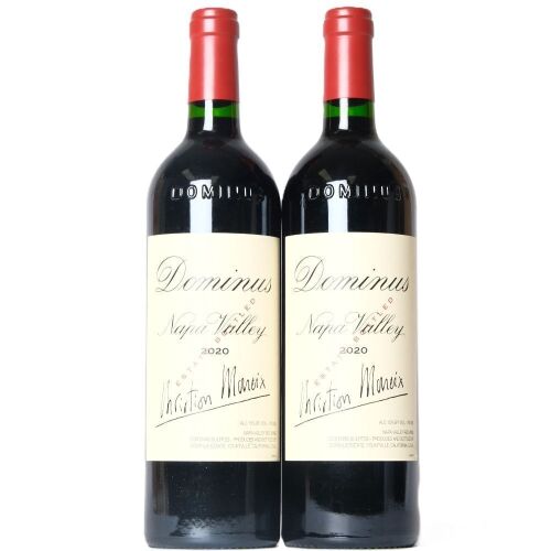 (2) 2020 Dominus Estate Christian Moueix, Napa USA