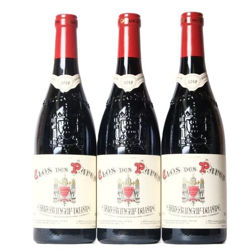 (3) 2018 Paul Avril Clos des Papes Chateauneuf du Pape