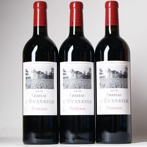 (3) 2015 Chateau L'Evangile, Pomerol