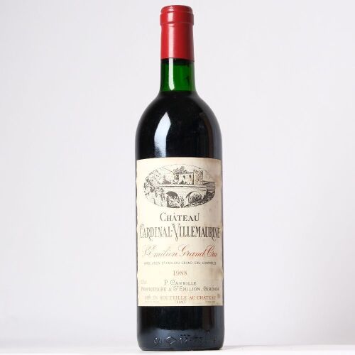 (1) 1988 Chateau Cardinal-Villemaurine, St Emilion