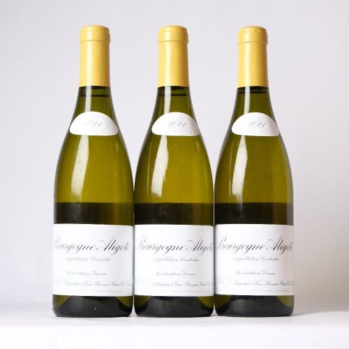 (3) 2011 Domaine Leroy Bourgogne Aligote