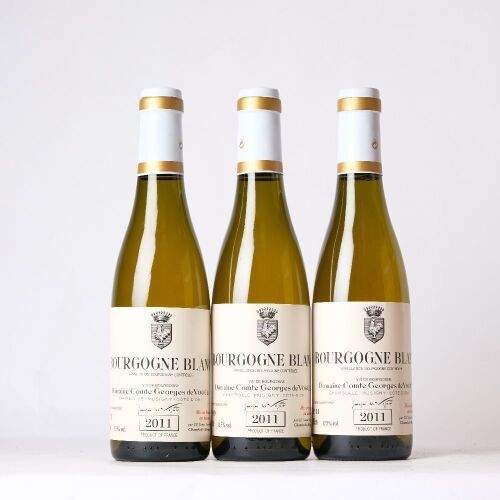 (3) 2011 Domaine Comte Georges de Vogue Bourgogne Blanc 375mls, Cote de Nuits
