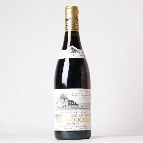 (1) 2010 Chateau de La Tour Clos de Vougeot Grand Cru, Cote de Nuits