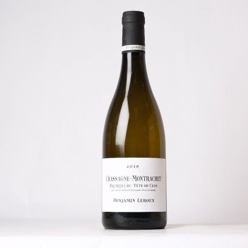 (1) 2018 Domaine Benjamin Leroux Chassagne-Montrachet 1er Tete du Clos, Cote de Beaune