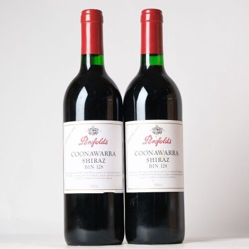 (2) 1998 Penfolds Bin 128 Shiraz, Coonawarra SA
