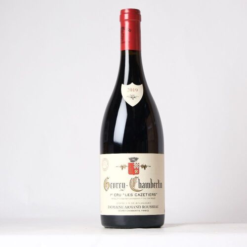 (1) 2019 Domaine Armand Rousseau Pere et Fils Les Cazetiers,Gevrey-Chambertin 1er Cru, Cote de Nuits