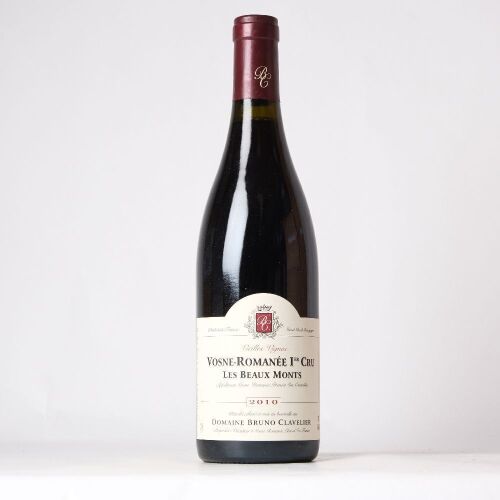 (1) 2010 Domaine Bruno Clavelier Vosne Romanee 1er Cru Les Beaux Monts Vieilles Vignes, Cote de Nuits