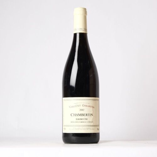 (1) 2002 Vincent Girardin Chambertin Grand Cru, Cote de Nuits